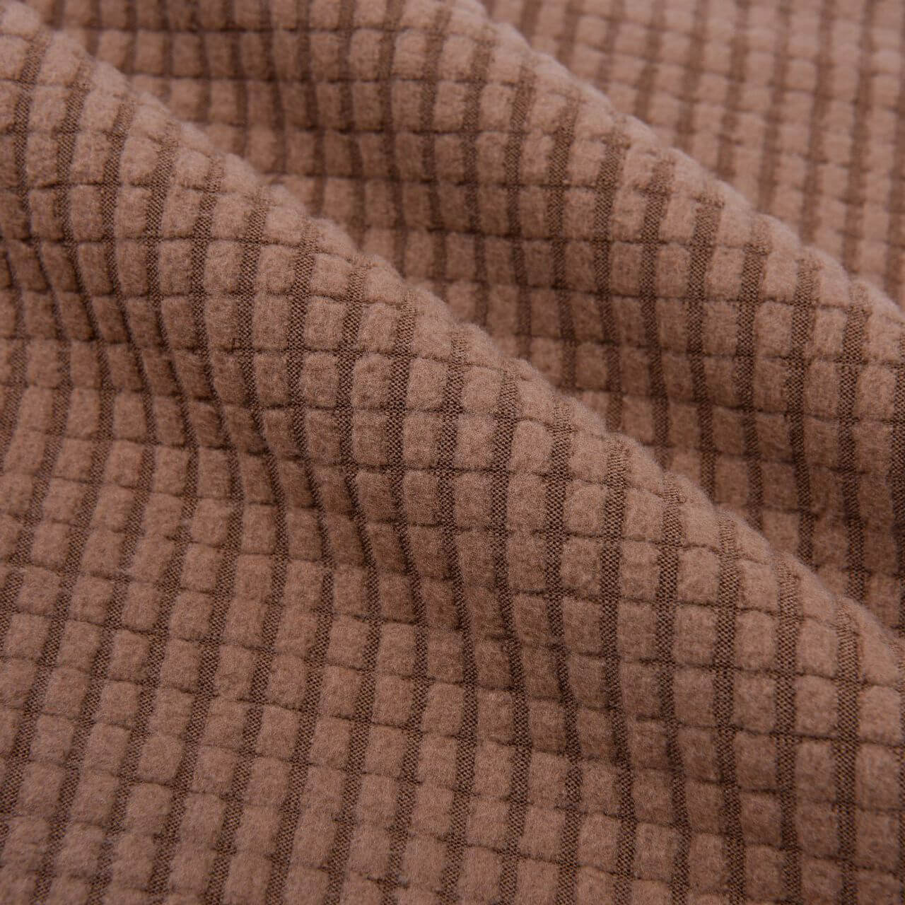 Plaid Jacquard Sofa Spandex Polar Fleece Fabric for Sofa Cover Wholesa 19